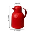 thumbnail image 2 of TIMIFIS A Kettle Home Large Capacity Hot Kettle Office Portable Glass Insulated Pot Teapot Open Water Bottle Kitchen Gadgets Kitchen Gadgets, 2 of 5