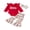Red, variant on Cjfdfy Newborn Baby Girls Christmas Outfit Christmas Tree Bow Ruffle Long Sleeve Romper Flare Pants Headband Three Piece Set Cute Infant First Christmas Fall Winter Outfit