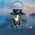 thumbnail image 1 of Farolillos solares con recortes para mariposas - Luces colgantes exteriores para decoración de patios, jardines y jardinería, 1 of 9