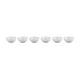 thumbnail image 1 of Pinch Bowls Le Creuset Vancouver - Set de 6 unidades (60 ml), color blanco, 1 of 4
