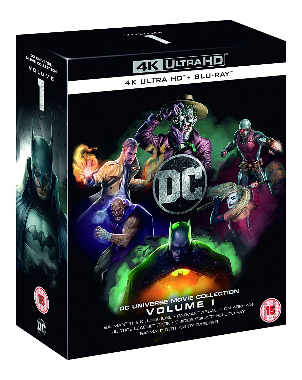 DC Universe Movie Collection Volume 1 (4K Ultra HD + Bluray