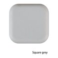 thumbnail image 2 of tamizeot Square Door Handle Stopper Silicone Detachable Punch-free Office Protective Wall Protector Fridge Bedside Table Bumper Grey, 2 of 6