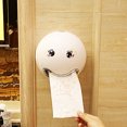 thumbnail image 2 of Miangastore Bathroom Waterproof Creative Desktop Box Carton Toilet Paper Towel Holder (White), 2 of 4