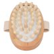 thumbnail image 1 of Gasbag Massager Brush Wooden Soothing Lymphatic Drainage Handheld Dry Body Gasbag Brush for Spa, 1 of 5