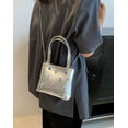 thumbnail image 3 of Kukuzhu Rhinestone Women Hobo Tote Bag Chic Shiny PU Shoulder Bag Handbag Party Elegant Purse, 3 of 5