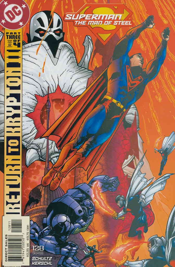 Cover of Superman: The Man of Steel #128