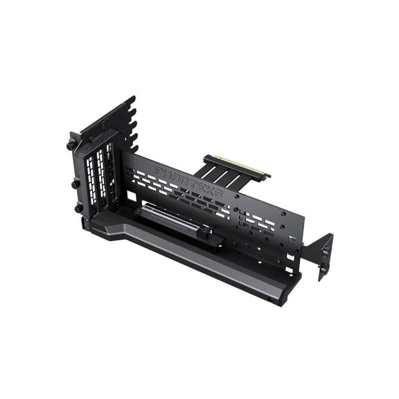 Phanteks Premium Gen5 Vertical GPU Bracket, PCIex16 Gen5, D-RGB Lighting, 220mm, Black