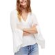 thumbnail image 2 of Free People Soo Dramatic Blusa de punto para mujer, color blanco roto, XS Free People Tejer, 2 of 2