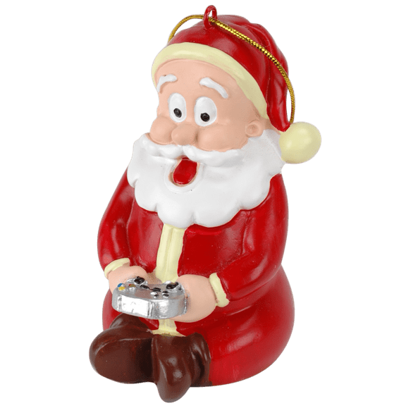 Tree Buddees Gamer Santa Claus Video Gaming Christmas Ornament