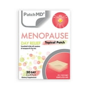PatchMD - Menopause Day Topical Patch - Natural Daily Menopause Topical Patch, eases Headaches, Mood Swings - 30 Day Supply