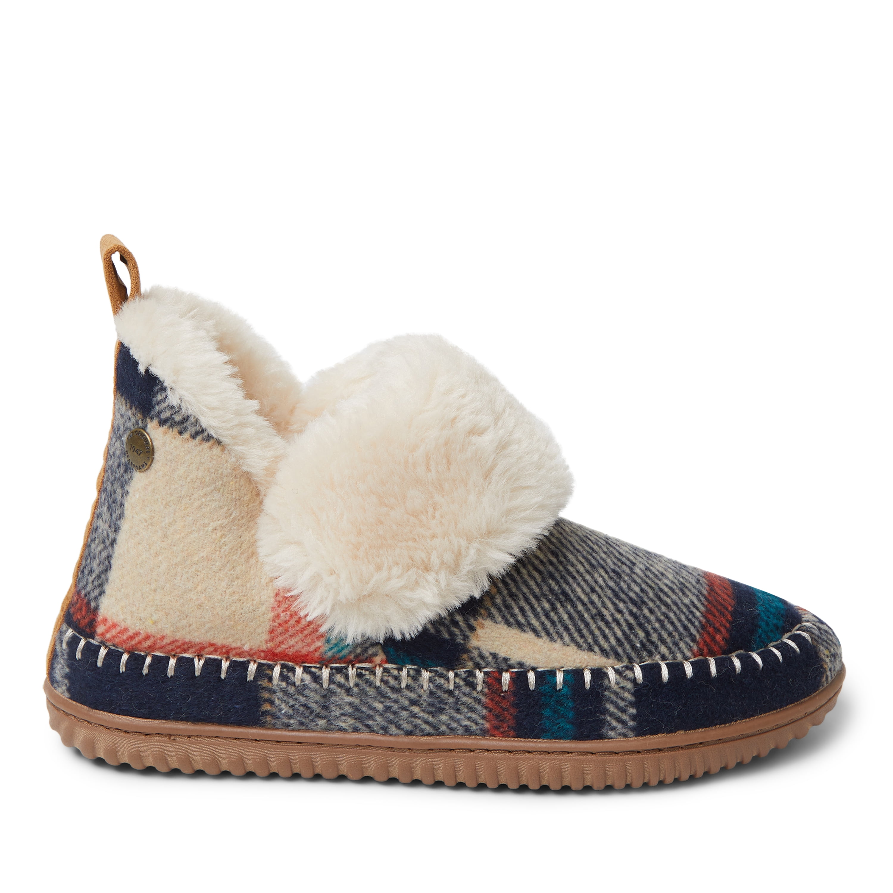 Alpine by Dearfoams Women's Moritz Bootie House Slipper