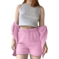 thumbnail image 4 of TAIAOJING Girls Outfits Sets Casual Summer Fall Outfits Sets Shirt Shorts Outfits Sets For Kids Toddler Girls Comfortable Solid Color Loose Fit Daily Wear School Playground Cozy 11-12Y, 4 of 9