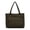 B, variant on AZXY Tote Bag for Women, Khaki Nylon Large Capacity Shoulder Bag, Lightweight Water-Repellent Zippered Tote for Commute Work Travel Daily Casual Carry Bag with Multiple Pockets