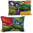 thumbnail image 5 of Teenage Mutant Ninja Turtles Kids 2 Piece Grey Reversible Comforter and Pillowcase Bedding Set, Twin/Full, 5 of 10