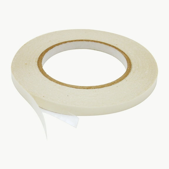 JVCC DC-4199CS Double-Sided Film Tape: 3/8 in x 60 yds. (Clear)
