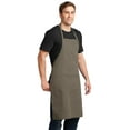 thumbnail image 3 of Port Authority Easy Care Extra Long Bib Apron with Stain Release-One Size (Khaki), 3 of 4