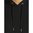 thumbnail image 3 of Avia Women's Active Plush Hooded Sweatshirt with Long Sleeves, 3 of 5