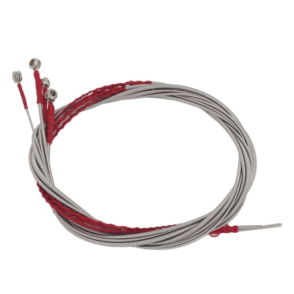 JUEGO DE CUERDAS DE BAJO ELECTRICO, JUEGO DE CUERDAS DE Graves acústicos 4pcs fáciles de instalar resistente a la corrosión para el reemplazo de profesionales