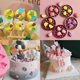 thumbnail image 4 of 2 Pcs Fruit Silicone Molds,Mini Strawberry Pineapple Banana Fondant Molds for Candy Chocolate Cake Decorating DIY Cupcake,Sugar Craft,Flower Paste,Mar, 4 of 4