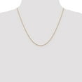 thumbnail image 2 of Primal Gold 14 Karat Rose Gold 0.7mm Ropa Chain Necklace, 2 of 9