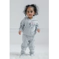 thumbnail image 3 of Disney Minnie Mouse Infant Baby Girls Fleece Pullover Hoodie and Pants Outfit Set Infant to Toddler, 3 of 5