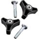 thumbnail image 5 of 2 pcs Lawn Mower Handle, Triangular Lawn Mower Handle Screw, Lawn Mower Handle Bolt, Lawn Mower Accessories, Lawn Mower Bolt, 5 of 5