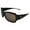 Black-Driving Mirror, variant on Birdz Eyewear LadyBird Womens Fashion Padded Motorcycle Sunglasses Riding Glasses w/Rhinestones Black (Smoke)