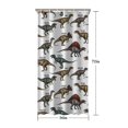 thumbnail image 5 of Cartoon Dinosaurs Names Pattern Shower Curtain 36"x72" ,Bathroom Decorative Shower Curtains Set with 12 Hooks,Modern Waterproof Washable Shower Curtain, 5 of 6