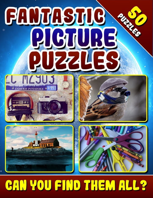 Fantastic Picture Puzzles: Spot the Difference Book for ...