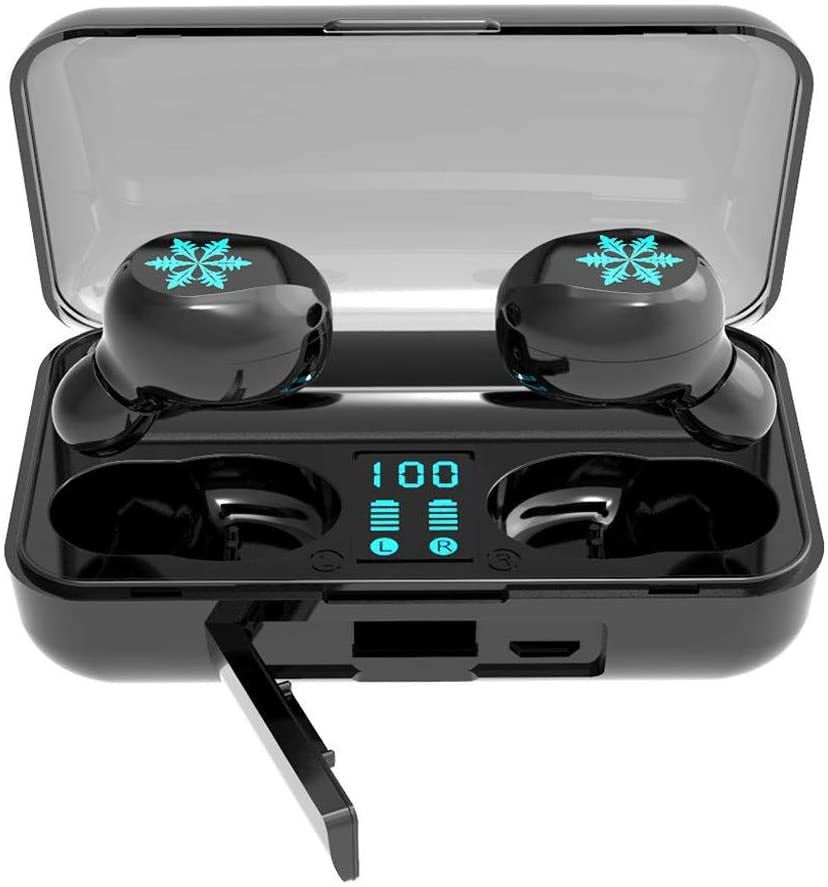 Wireless Earbuds, Bluetooth 5.0 8D Stereo Sound HiFi Headphones with