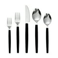 thumbnail image 6 of Mainstays 49 Piece Stainless Steel and Black Plastic Flatware Set with Organizer Tray, Service for 8, 6 of 8