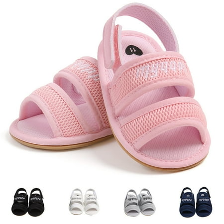 

Toddler Baby Summer Soft Bottom Casual Sandals Bowknot Embroidery Cute Princess Shoes Gray qILAKOG Size 9 Months