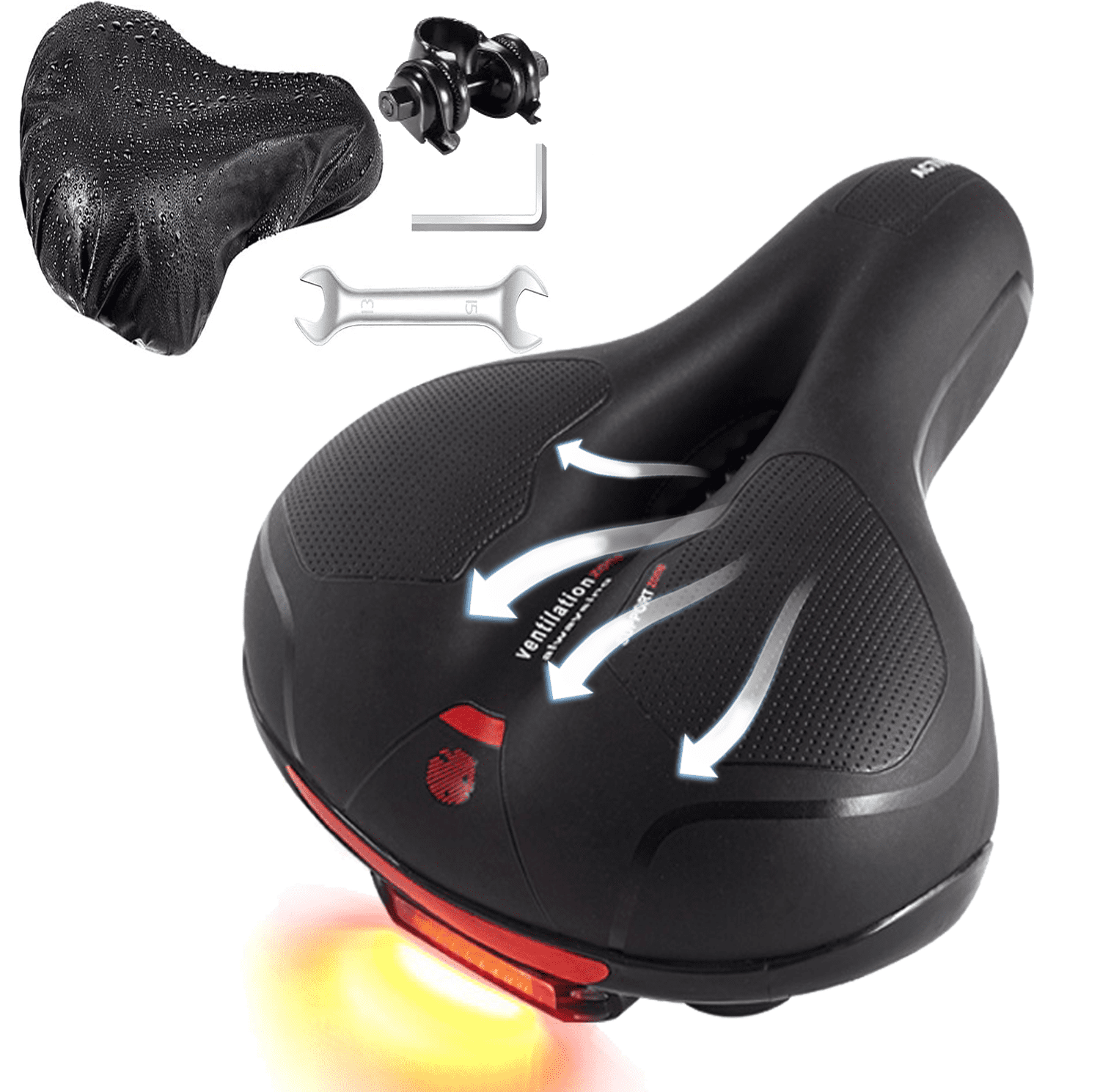Wide bicycle seat walmart hotsell