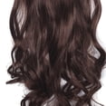 thumbnail image 4 of Hair Extensions 20INCH Synthetic Curly Wavy Natural Blonde Clip-In Hair Piece - Thick, Stylish, Fashionable, Fabulous Hair Piece for Women, Easy-to-Use & Versatile Makeup Organizers, 4 of 5