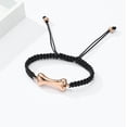 thumbnail image 5 of Dog Bone Pet Urn Bracelet Ashes Keepsake Adjustable Bone Cremation Jewelry Braided Rope Urn Bracelet for Human / Pet, 5 of 7