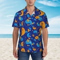 thumbnail image 2 of Sigee Colorful Yin Yang for Men’s Casual Beach Summer Shirts Funky Hawaiian Shirt for Men Hawaiian Shirts,XX-Large, 2 of 7