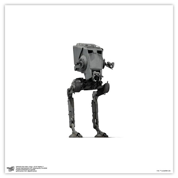 Gallery Pops Star Wars: Saga - AT-ST Walker Wall Art, Unframed Version, 12" x 12"