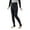 Black, variant on AWZXDE Winter Leggings with Thick Cozy Interior, Girls Base Layer Pants High Elasticity Dance Tights for Cold Weather White,3-5 Years