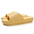 thumbnail image 3 of Zapatillas de almohada con suela gruesa zapatillas de casa antideslizantes para interiores para mujeres y hombres, 3 of 9