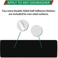 thumbnail image 5 of KitchenTour Clean Dirty Magnet for Dishwasher Upgrade Super Strong Magnet - Easy to Read Non-Scratch Magnetic Silver Indicator Sign with Clear, Bold & Colored Text, 5 of 5