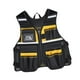 thumbnail image 5 of Chaleco de seguridad para herramientas con tira reflectante, espalda de malla con doble cremallera ajustable para carpinteros, ligero, 5 of 9