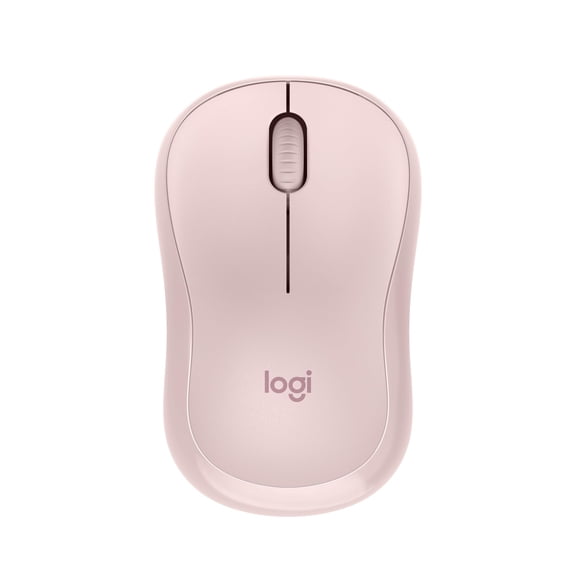 Logitech M240 Silent Bluetooth Mouse Rose - Bluetooth - Up to 18-Month Battery - Ambidextrous Design - 90% reduced click sound