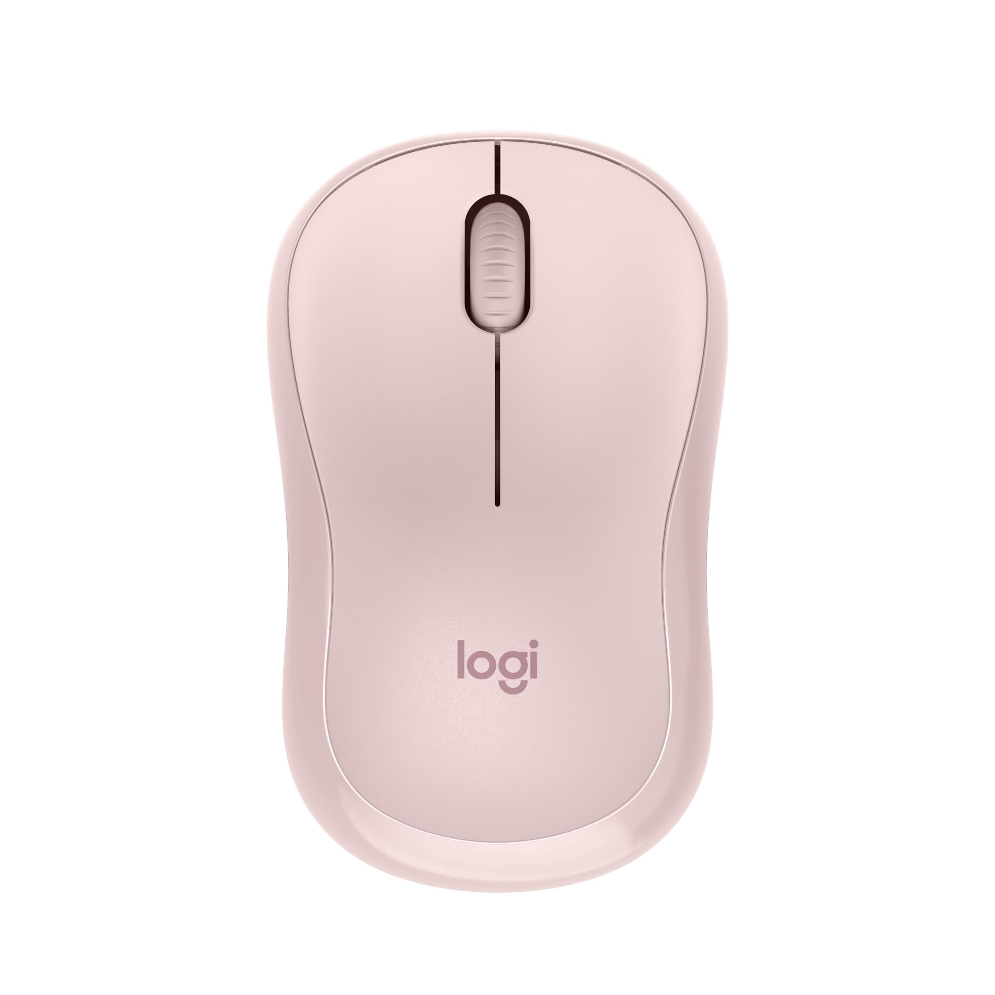 Logitech M240 Silent Bluetooth Mouse Rose - Bluetooth - Up to 18-Month Battery - Ambidextrous Design - 90% reduced click sound