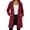 WRQZ1-Red, variant on Meichang Womens Long Zip Up Hoodie with Drawstring Waist Hooded Sweatshirt Fall Casual Long Sleeve Full Zip Hoodies Jacket with Pockets