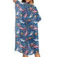 thumbnail image 4 of HELLHERO High Quality Fabrics Bathing Suit Cover Up for Summer Casual Flowy Ocean Sea Creatures Cover, 4 of 6