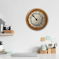 thumbnail image 6 of DayClocks Classic Day-of-the-Week Wall Clock with 10" Pine Wood Frame, 6 of 10