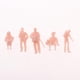 thumbnail image 2 of 100 Unids 1/87 Figuras En Miniatura Personas Sunnimix 15 Mm Sin Humana Modelo, 2 of 8