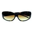 thumbnail image 2 of Tortoise-Shell & Brown Colored Acrylic Goggle-Sunglasses #3941, 2 of 3