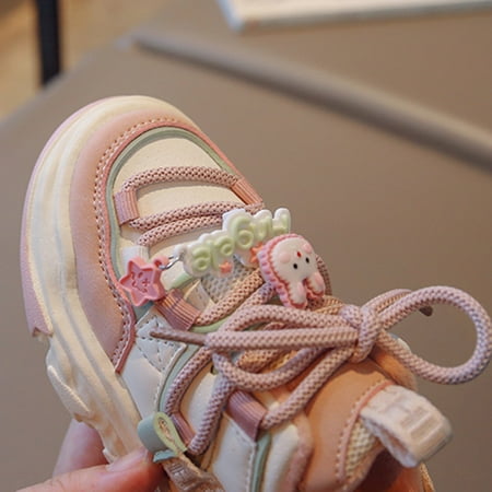 

Cathalem Bunny Pompom Sneaker for Baby Girl Girls And Toddler Sneakers Lace Up Vulcanize Fashion Girls Toddlers Size 11 Khaki 30.00