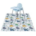 thumbnail image 1 of Splat Floor Mat for Under High Chair/Arts/Crafts, 51" Waterproof Anti-Slip Food Splash Spill Mess Mat, Washable Portable Picnic Mat and Table Cloth, 1 of 5